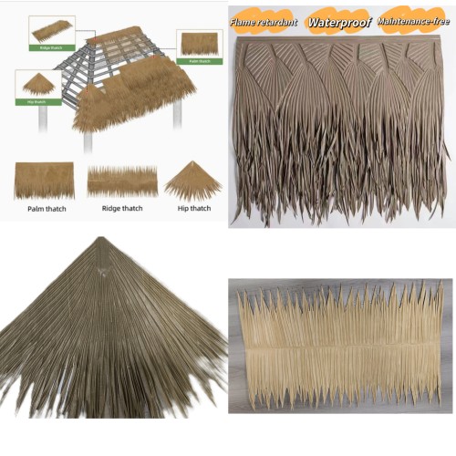 More innovative and sustainable solutions for artificial thatch 